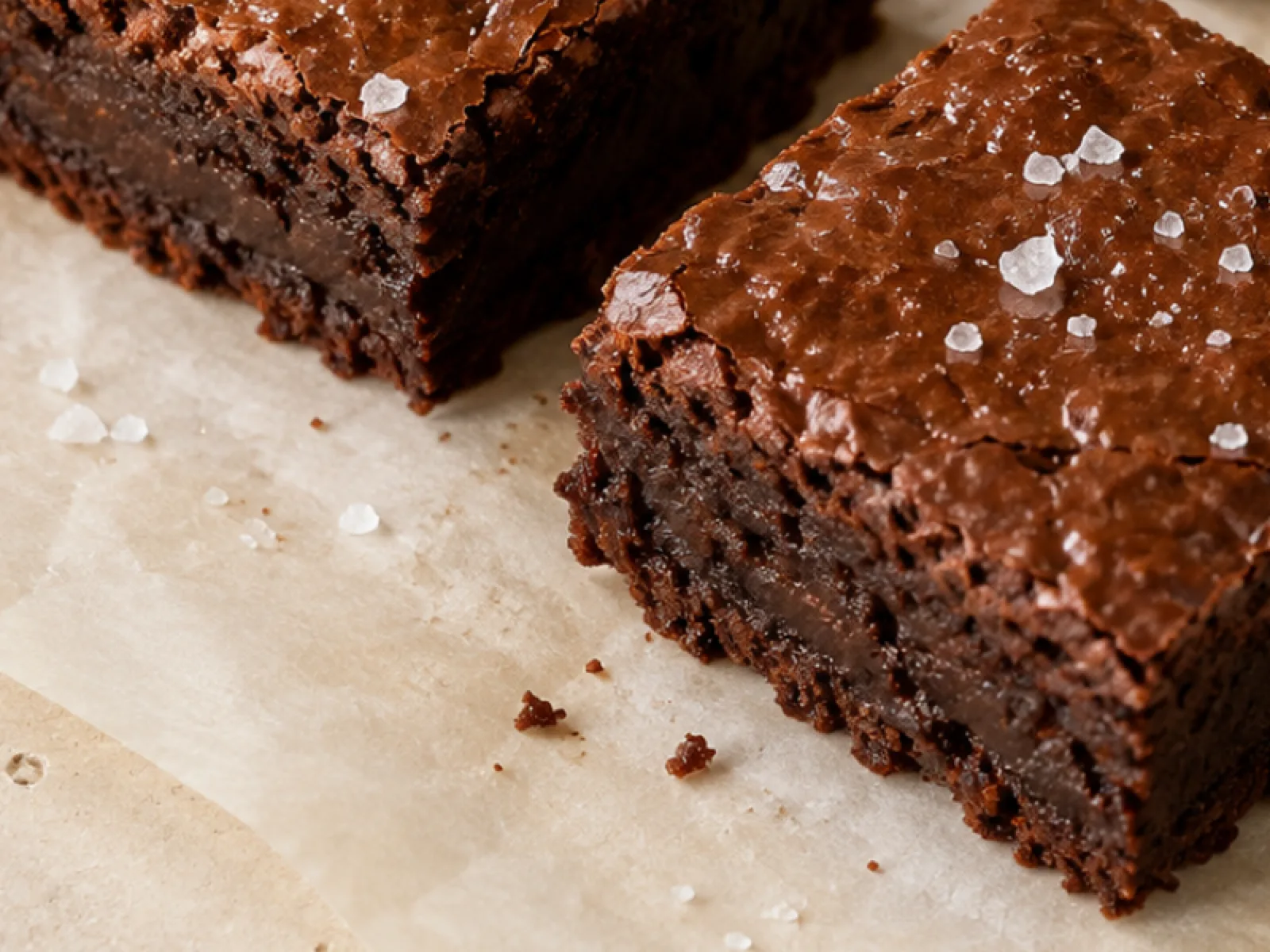 Sea-salt brownies photo 3
