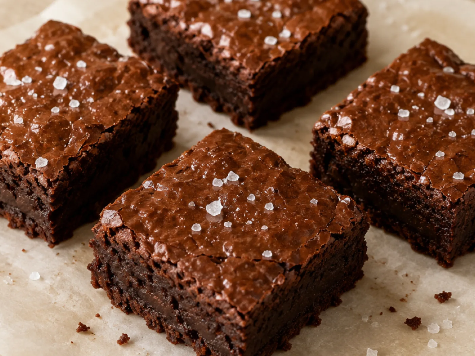 Sea-salt brownies photo 2