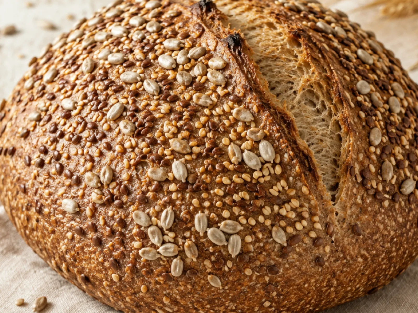 Seeded multigrain sourdough photo 2